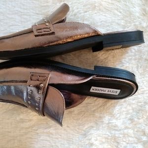 Womens Slip on Jalon Mule (color Pewter)